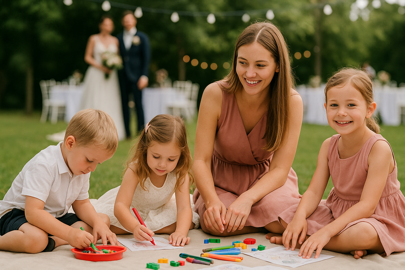 Beitragsbild von: "Kinderbetreuung für Ihre Hochzeit"