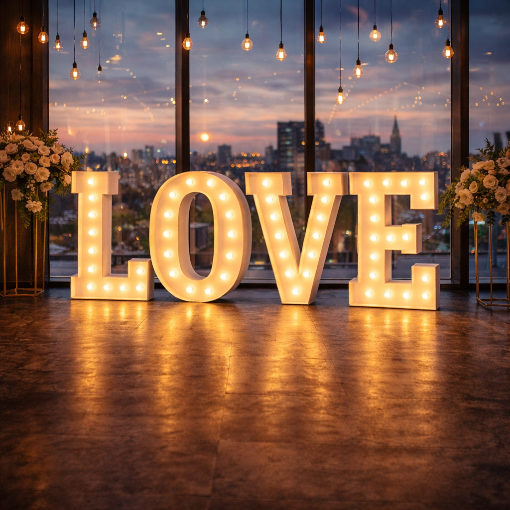 Beitragsbild von: "XL LOVE Buchstaben mieten in Hamburg"