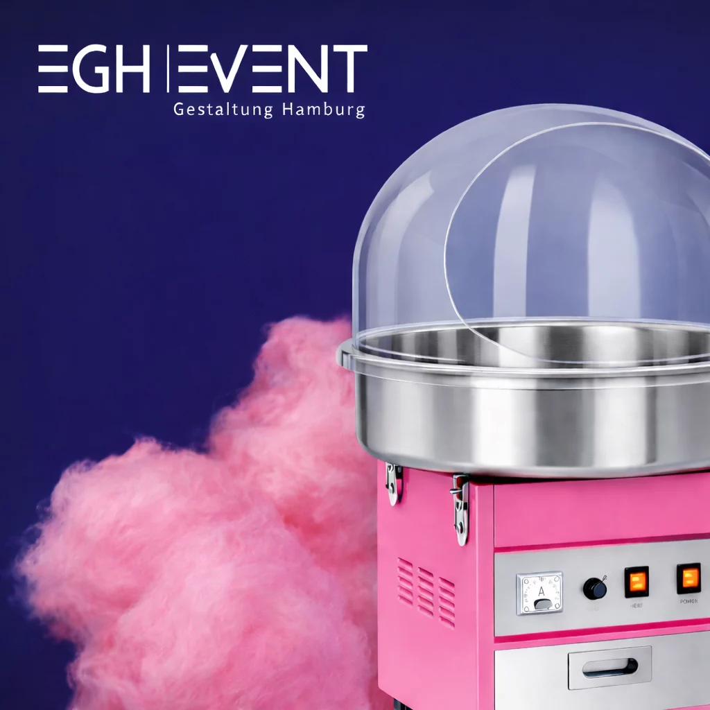 Beitragsbild von: "Zuckerwattemaschine – Süßer Genuss für Ihr Event"