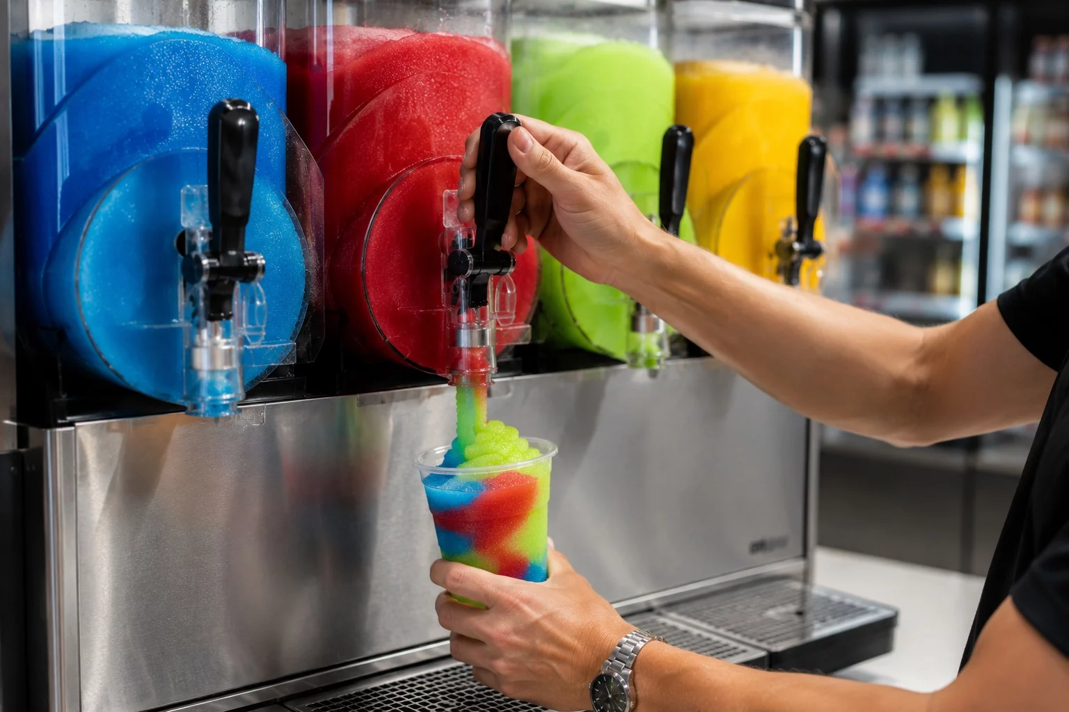 Beitragsbild von: "Slush-Eismaschine mieten in Hamburg"